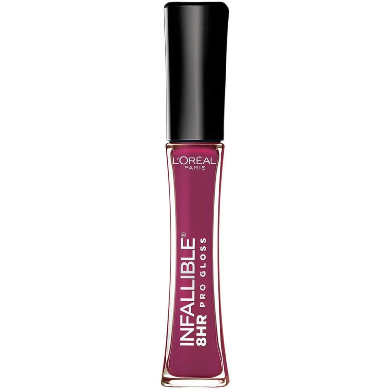 L’Oreal Paris Makeup Infallible 8 Hour Hydrating Lip Gloss, Undeniable Mauve, 0.5 Ounce L'Oreal Paris