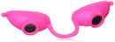 Super Sunnies Evo Flexible Tanning Bed Goggles UV Eye Protection Glasses Pink, FDA Compliant Super Sunnies