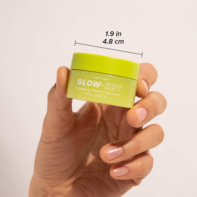 I DEW CARE Glow-Key Eye Cream with Applicator | Brightening Vitamin C Eye Serum with Niacinamide | Eye Cream for Dark Circles and Puffiness | Korean Skincare, Vegan, Cruelty-free, Gluten-free, Paraben-free I DEW CARE Store