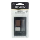 Revlon ColorStay Brow Kit, Includes Longwear Brow Powder, Clear Pomade, Dual-Ended Angled Tip Eyebrow Brush & Spoolie Brush, Blonde (105), 0.08 oz Infinity Warehouse