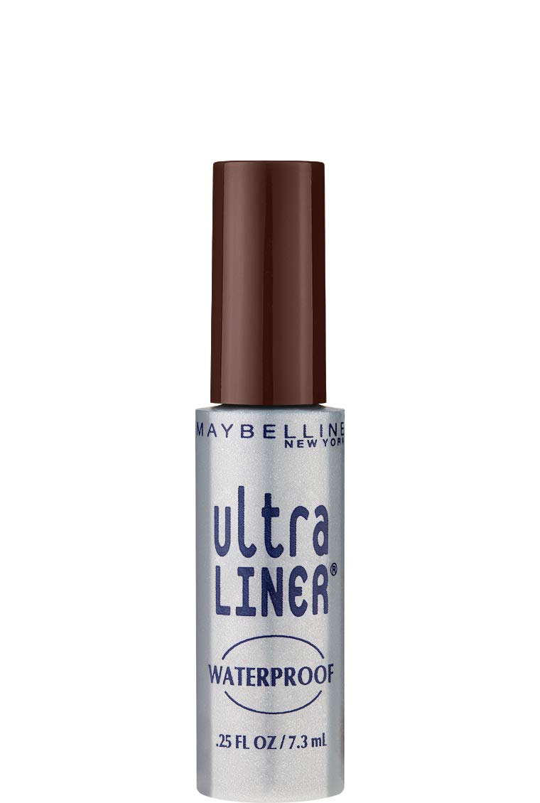Maybelline New York Ultra Liner Waterproof Liquid Eyeliner, 302 Dark Brown, 0.25 fl. oz. Maybelline New York