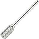 PANA Professional Pana Large Dome Top Barrel Carbide Bit 3/32" Shank Size (Extra Coarse, Silver) PANA