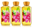 Bath and Body Works Oahu Coconut Sunset - Shower Gel Lot of 3 - Full size Bath & Body Works