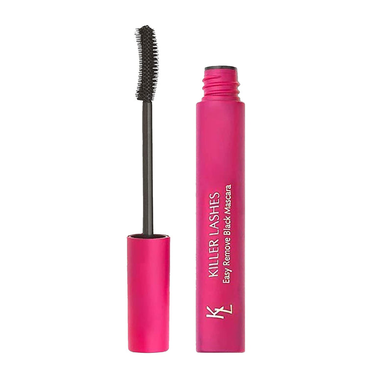 KL Killer Lashes Easy Remove Smudge Free Mascara Black for Fuller and Longer Lashes KL KILLER LASHES