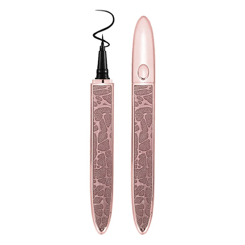 Eyelash Glue Pen Latex-Free Lash Glue Liner Self-Adhesive Eyeliner Pen 2 in 1 Eye Liner Pen lash Glue Pen Strong Hold Waterproof Eyelash Glue for False Lashes 3 PCS(Black) CMNRO