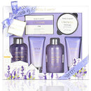Luxurious 14 Pcs Bath Kit for Women with Jasmine and Lavender Scented for Women Gifts BODY & EARTH