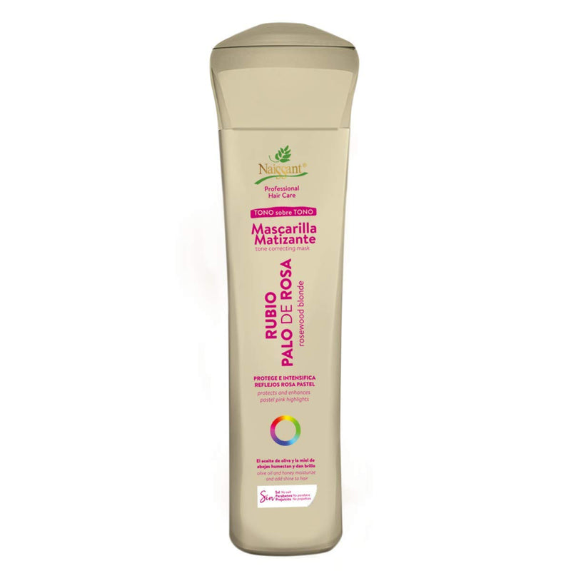 Naissant Professional Hair Treatment Mask. Color Depositing, Color Intensifier and Tone Correcting Highlights. Without Salt, Paraben and Ammonia. (Rosewood, Palo De Rosa) naissant