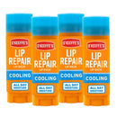O'Keeffe's Cooling Relief Lip Repair Lip Balm for Dry, Cracked Lips, Stick, (Pack of 4) O'Keeffe's