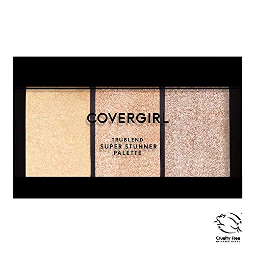 COVERGIRL Super Stunner Highlight Palette, It's Lit 500, 0.22 Ounce COVERGIRL