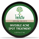 TreeActiv Invisible Acne Spot Treatment | Clarifying Salicylic Acid + Tea Tree Hormonal & Cystic Acne Treatment for Teens & Adults | Pimple and Scars Remover Cream for Face & Body | 150+ Treatments TreeActiv