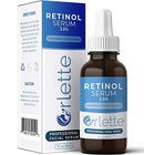 Orlette Retinol Serum for Face with Hyaluronic Acid - Resurfacing Retinoid Serum with Vitamin A-E, Medical Grade 2.5% Retinol Anti Wrinkle Facial Serum - Boost Collagen Reduce Fine lines and Age Spots Orlette