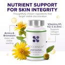 BIOCORNEUM Advanced Bruise Dietary Supplement – Internal Support for Visible Bruise Recovery – Professional Bruise Remedy with Arnica, Vitamins K1, K2, C, Zinc & Bromelain for Bruising and Swelling Infinity Warehouse