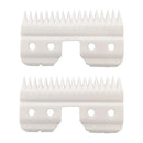 Fast Feed Ceramic Blades, Fast Feed replacement blade, Fast Feed Ceramic cutters compliable with Oster fast feed clipper (x2 Pcs) barber supply