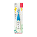 RADIUS Totz Plus Brush Kids Toothbrush Silky Soft BPA Free ADA Accepted Designed for Delicate Teeth & Gums for Children 3 Years & Up - BlueYellow - Pack of 1 RADIUS