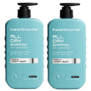 Hawthorne All Day Men's Shampoo. Sulfate Free, Paraben Free, Mens Natural Shampoo With Argan and Coconut Oil. For Stronger, Moisturized, Healthier Hair. Night Swim Cologne Scent. 16 fl. oz. 2-Pack. Infinity Warehouse