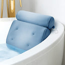 Comfortable Bathtub Pillow For Tub, Bath Pillow For Neck & Back Support With Strong Suction Cups & Hook, Soft Spa Pillow For Luxurious Bathing, Hot Tub Pillow Made With Soft Mesh For Maximum Pleasure PEULEX