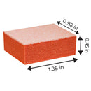 Karlash Nail Mini Orange Buffer Block File 80/100 Grit 2 Sided (130 Count) Karlash