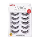 KISS Products So Wispy Lashes, 5 Pair (Package May Vary) Kiss Products, Inc.