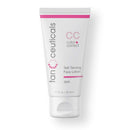 Tanceuticals Facial Self Tanner - CC Self Tanning Lotion for Face Gives Natural, Long Lasting Sunless Tan - Fresh Coconut Scent - Won’t Clog Pores or Cause Acne - Easy to Apply - Dark Shade 1.7 oz Tanceuticals