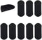 HAIR GRIPPERS BUNDLE PACK 8PCS for Men and Women - Salon and Barber, Hair Clips for Styling, Hair holder Grips BLACK HAIR GRIPPERS Store