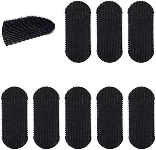 HAIR GRIPPERS BUNDLE PACK 8PCS for Men and Women - Salon and Barber, Hair Clips for Styling, Hair holder Grips BLACK HAIR GRIPPERS Store