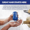 Huron Men's Shampoo | Cleansing & Hydrating Formula | Citrus, Fresh Juniper & Aromatic Greens Scent | Strengthens Hair | Sulfate-Free, Paraben-Free | Argan Oil, Aloe, Peppermint | 11.7 Fl Oz Infinity Warehouse
