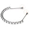 XINGZHE Fashion Hair Bands Men Women, Metal Headband for Mens Hair Band Outdoors Sports Headbands Womens Clip Ties Non Slip Smooth Elastic With Teeth Comb Unisex Hairband Accessories Beauty Care 2 PCS XINGZHE