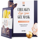 Under Eye Patches - 24K Gold Under Eye Mask Anti-Aging Hyaluronic Acid Collagen Under Eye Pads Reducing Dark Circles & Wrinkles Treatment Gel Bags LE GUSHE