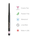 Beauty For Real I-Line 24-7 Eyeliner, Heaven’s Door - Rose Gold Pink Shimmer - Long-Wearing, Waterproof Gel Formula - Safe for Sensitive Eyes & Contact Lens Wearers - 0.01 oz Beauty For Real