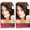 L'Oreal Paris Excellence Creme Permanent Hair Color, 4 Dark Brown, 100 percent Gray Coverage Hair Dye, Pack of 2 L'Oreal Paris