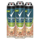 Degree Men Antiperspirant Deodorant Spray Mandarin & Vetiver 48-Hour Protection 3.8 oz 3 count DEGREE