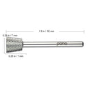Pana 3/32" 4 Week Backfill Nail Carbide Bit - For Electric Dremel Drill Machine (Medium, Silver (Inverted Backfill)) PANA