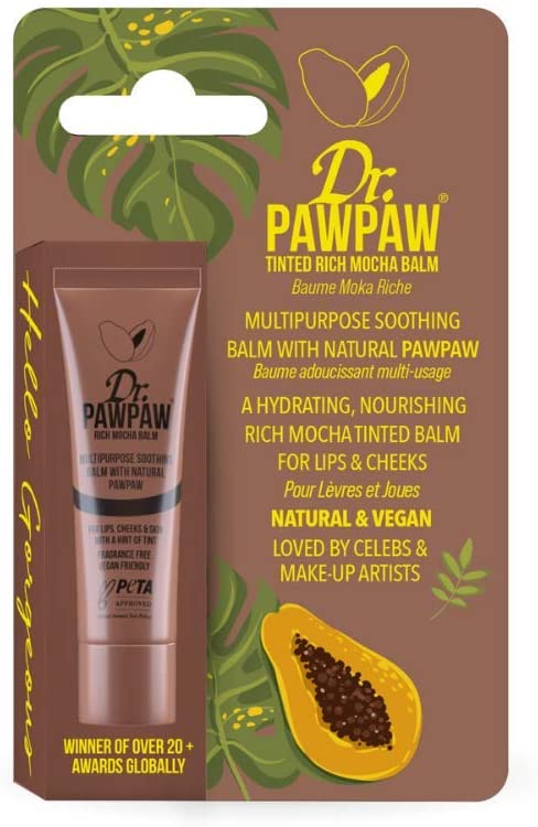 Dr. Pawpaw Multi-Purpose Balm | No Fragrance Balm, for Lips, Skin, Hair, Cuticles, Nails, and Beauty Finishing | 10 mL Dr. PAWPAW ORIGINAL BALM Store