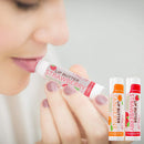 CHAP-LIP Lip Butter Lip Balm with Fruit Flavors, Cocoa Butter, Coconut Oil | Moisturizing Vitamin E & Total Hydration Treatment & Soothing Lip Therapy (2 Count - Strawberry & Tangerine) Chap-Lip