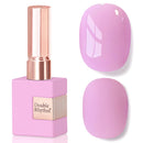 Double Rhythm 0.5 Oz Gel Nail Polish Neutral Natural Same Color Same Bottle Translucent Light Milky Pastel 15ML Manicure French Design Art DIY at Home (Pearl Green-B1146) Infinity Warehouse