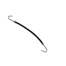 Kitsch Pro Bungee Hair Ties, Hair Ties with Hooks for Updos, Hair Bungee, Hair Elastics for Ponytails, Bungee Cord Hairties for All Hair Types, 6 Count, Black Kitsch