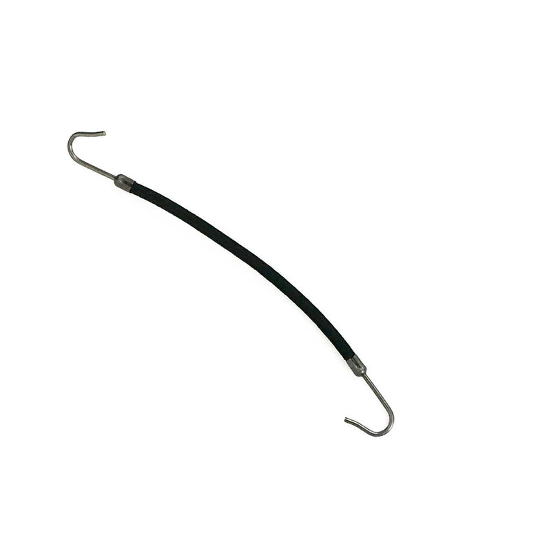 Kitsch Pro Bungee Hair Ties, Hair Ties with Hooks for Updos, Hair Bungee, Hair Elastics for Ponytails, Bungee Cord Hairties for All Hair Types, 6 Count, Black Kitsch