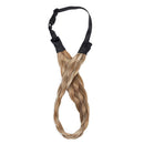 Braided Headband Hair Chunky Braided Headband Plaited Hair Band Wide Plaited Braids Elastic Stretch Braid Hairband Synthetic Hairpiece For Girls And Women (Large-five strands braided, 27/613) S-noilite Store