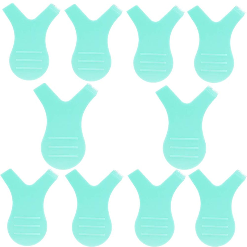 Libeauty Y Brush Comb, Lash Lift Tool,Eyelash Separator Tool, 10 Pcs Reusable Lash Lifting Brush For Professional Eyelash Perm Libeauty