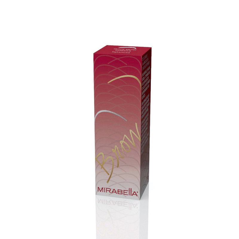 Mirabella Beauty Quick Brow, Light/Medium - Powder Filler for Eyebrows Mirabella