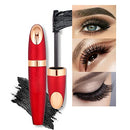 4D Silk Fiber Mascara Waterproof Liquid Mascara Thickening Lengthening Lash Long Lasting Charming Eye Makeup Valentine's day gift for women Glechen