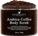 Handcraft Arabica Coffee Body Scrub for Face, Hands & Foot – 20 oz – Moisturizing and Exfoliating Full Body Scrub for Women & Men – Salt Scrub for Wrinkles, Stretch Marks and for Smoother Skin Handcraft Blends