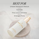 Borghese Overnight Resurfacing Mask With AHA & BHA - Leave-On Exfoliating Mask with Glycolic Acid, Lactic Acid, & Hyaluronic Acid, For All Skin Types Infinity Warehouse