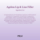 PRAI Beauty Ageless Lip and Line Filler for Instantly Ageless Lips | Lip Serum that Plumps, Smooths, & Fills In Lines | Moisturizing Lip and Line Filler with Vitamins C & E to Boost Collagen Infinity Warehouse