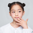 Petitwings Nail Stickers Wraps Decals Polish Self-Adhesive for Kid Girls Boys, a Nail File (Korean Made) (Cute Cow) Petitwings