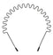 XINGZHE Fashion Hair Bands Men Women, Metal Headband for Mens Hair Band Outdoors Sports Headbands Womens Clip Ties Non Slip Smooth Elastic With Teeth Comb Unisex Hairband Accessories Beauty Care 2 PCS XINGZHE