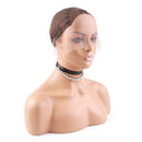Bella Hair Upgraded Breathable Lace Front Wig Cap with Adjustable Straps and Combs for Black Women Sewing Wigs, Dark Brown Medium Size Bella Hair