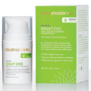 Bright Eyes Dark Circle Concentrate Brightening Eye Cream w/ Soy Peptide, Rice Bran Extract & Arnica | May Reduce Under Eye Darkness, Puffiness & Fine Lines for a More Youthful Glow 0.5 fl. oz. GOLDFADEN MD