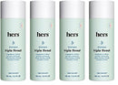 hers triple threat shampoo for hair that feels and looks thicker and stronger with biotin, saw palmetto, pumpkin seed oil, lightly scented with rose, helps control hair shedding, 2 pack, 6.4oz Infinity Warehouse