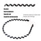 3PCS Metal Hairbands, Black Fashion Spring Headband for Men & Women,Unisex Elastic Sports Wide Hair Band Hoop Clips Accessories Etercycle